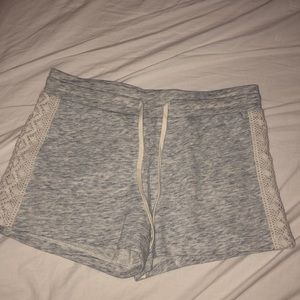 These nice grey shorts.